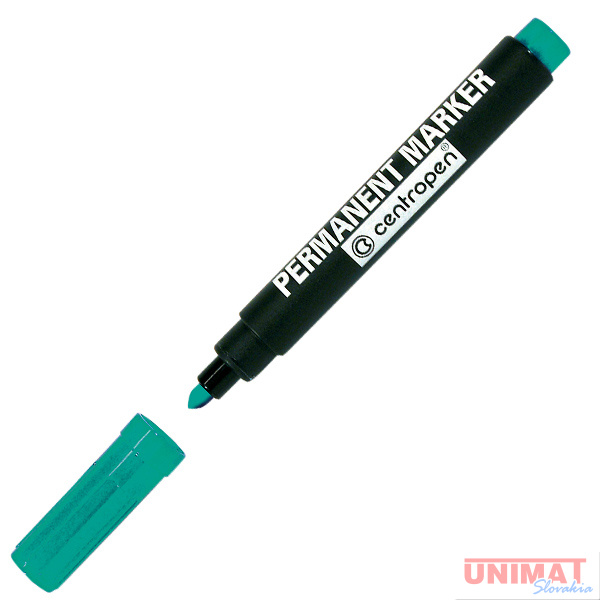 Značkovač Centropen 8566, 2,5mm, zelený